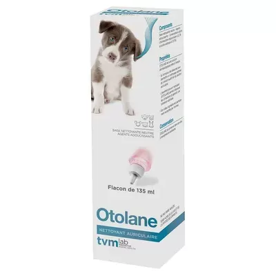 TVM Otolane Nettoyant auriculaire pour chien et chat